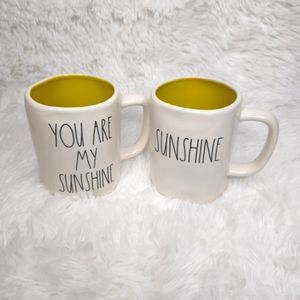 Rae Dunn you are are my sunshine Coffee mug set